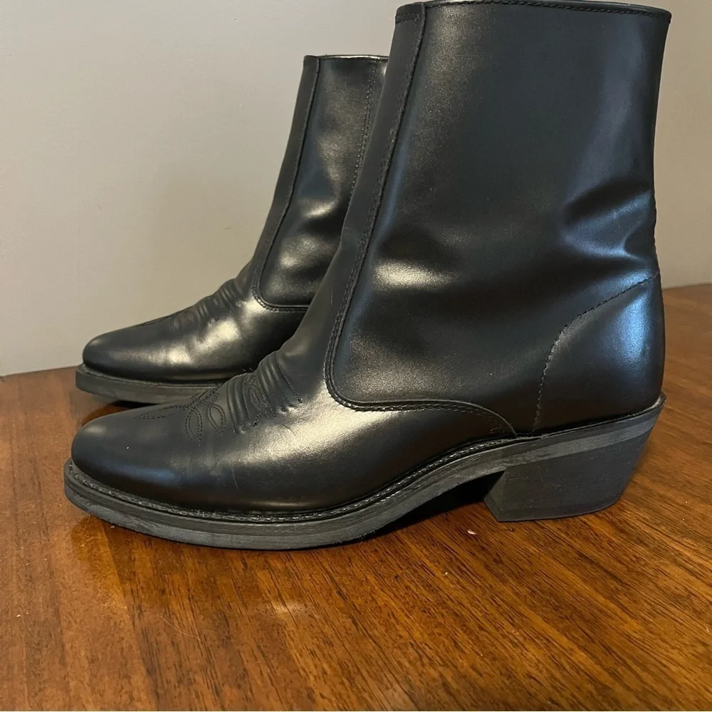 Mastersons boot company Men’s  OIL- CHEMICAL RESISTANT WORK BOOTS LEATHER Upper